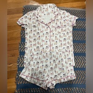 Roller rabbit llama pajamas
